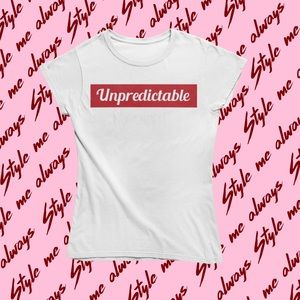 I’m predictable graphic T-shirt